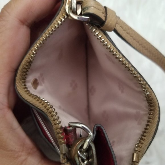 Kate Spade hot chili margaux Card Holder Wristlet - Picture 4 of 4